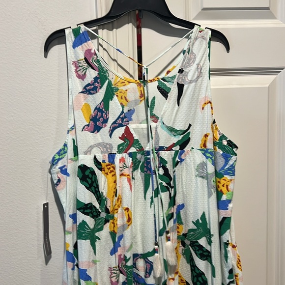 Anthropologie Maeve Belrose eyelet maxi NWT - Picture 4 of 6